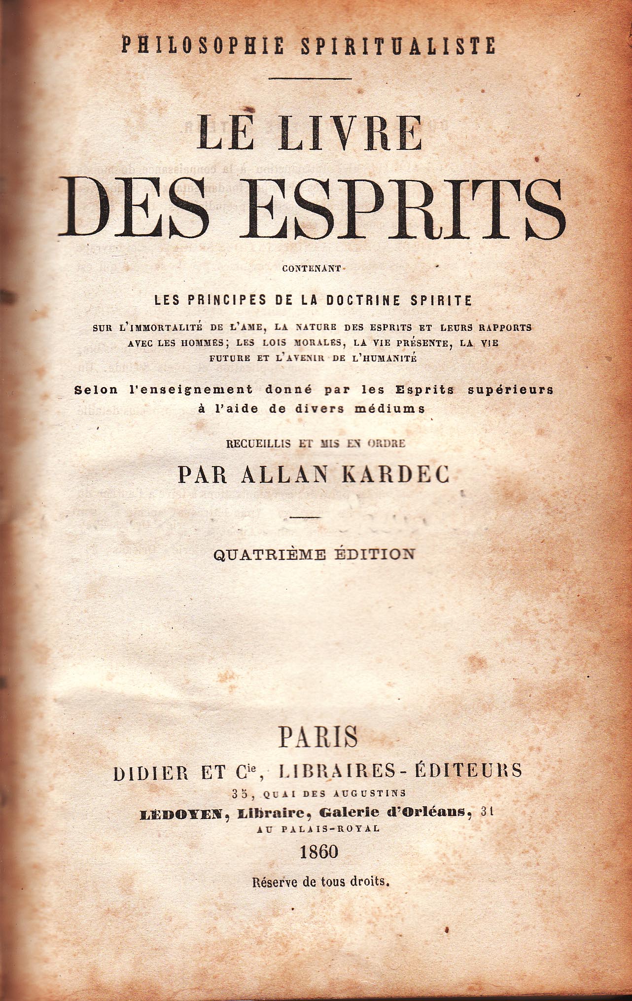 Das Buch der Geister